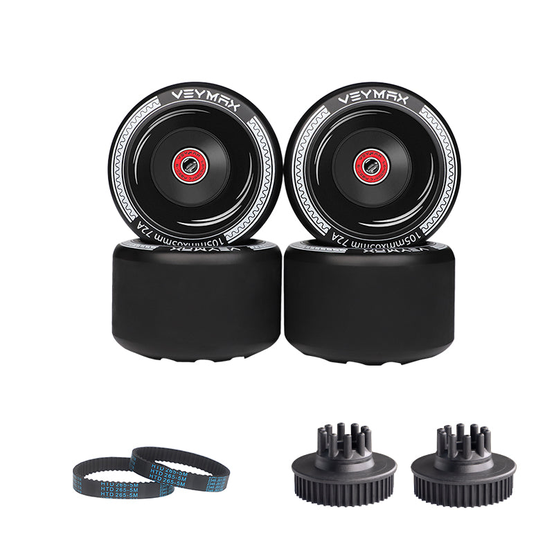 Veymax® Cozy 105mm Shock Absorption Wheels Set
