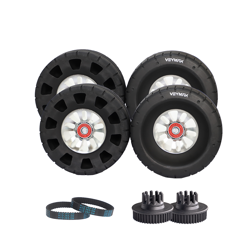 Veymax® Oracle 115mm Rubber Wheels Set