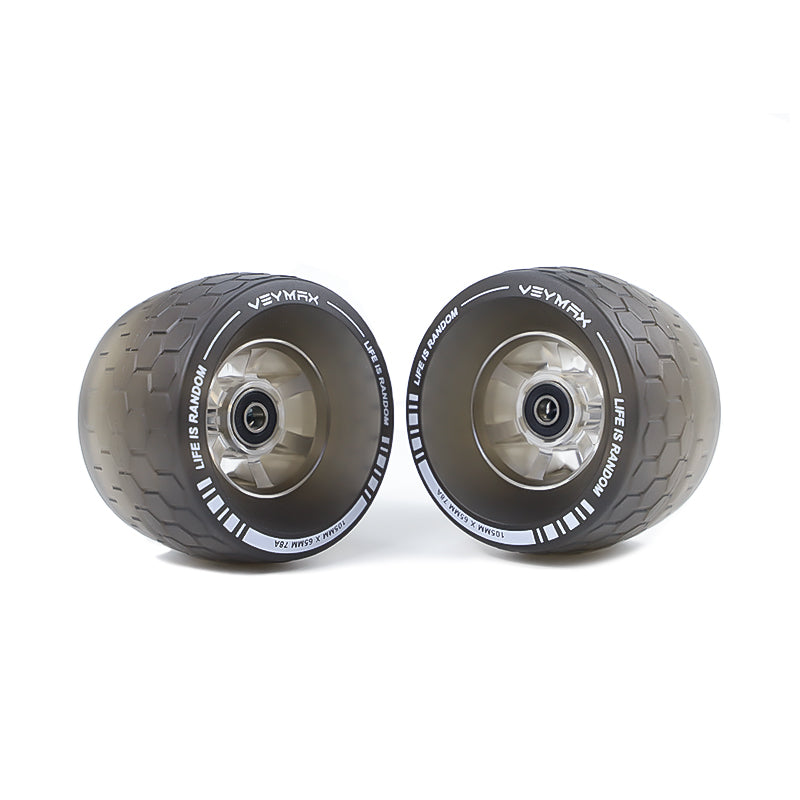 Veymax® Black Jelly 105mm Wheels Urban Sleeves Set