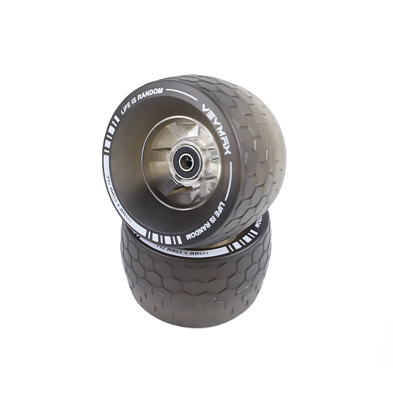 Veymax® Black Jelly 105mm Wheels Urban Sleeves Set