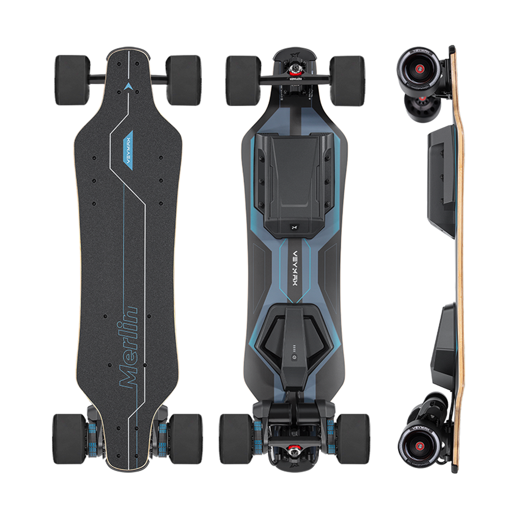 Veymax® Merlin Belt Drive Electric Skateboard