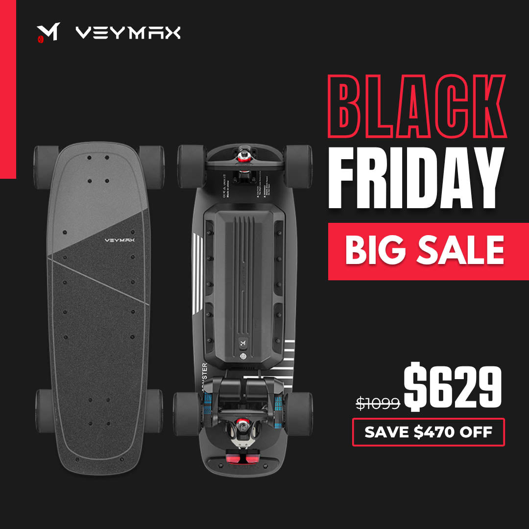 Veymax® Mini Monster Neo Belt Drive Electric Skateboard