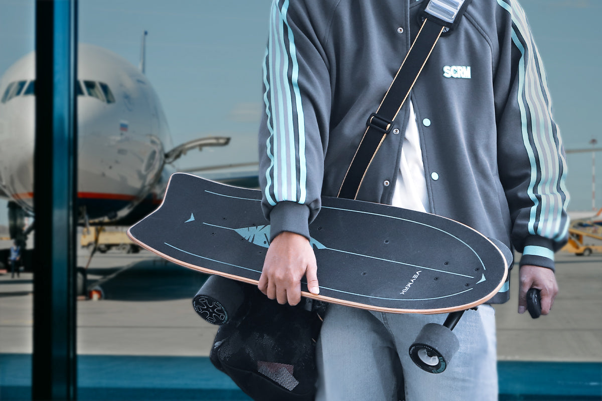 Bring an Electric Skateboard on a airPlane