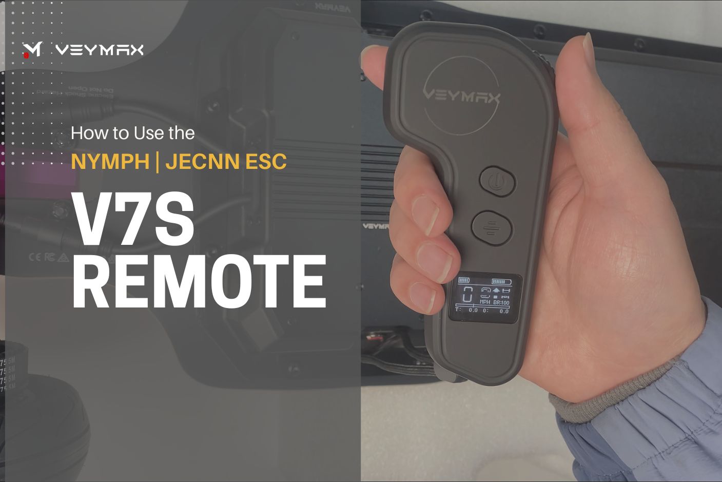 Veymax V7s Remote Control User Guide