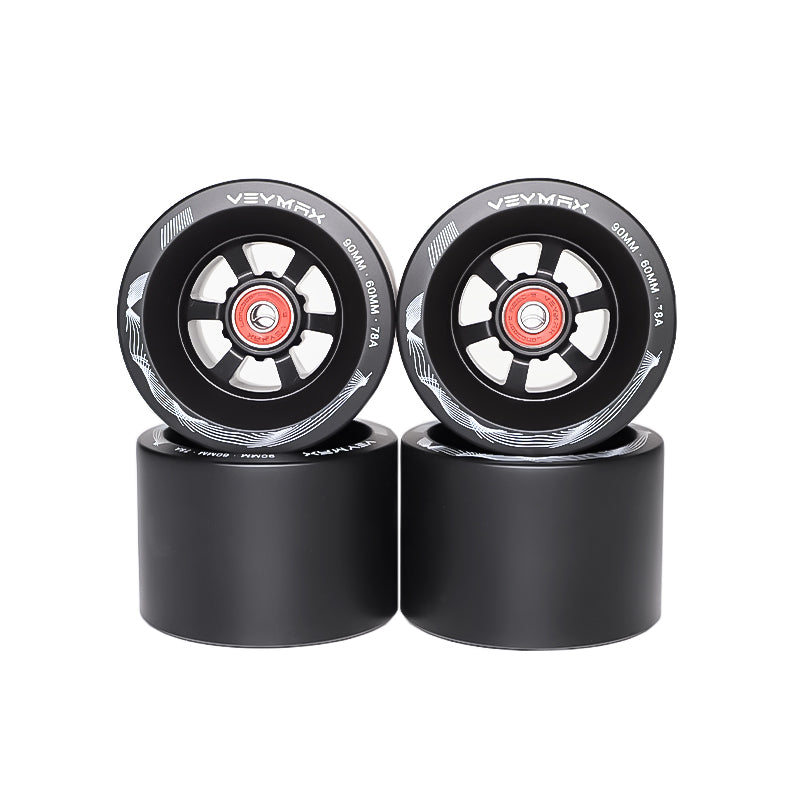 Veymax® 90mm PU Wheels Belt Drive Set For Mini Monster