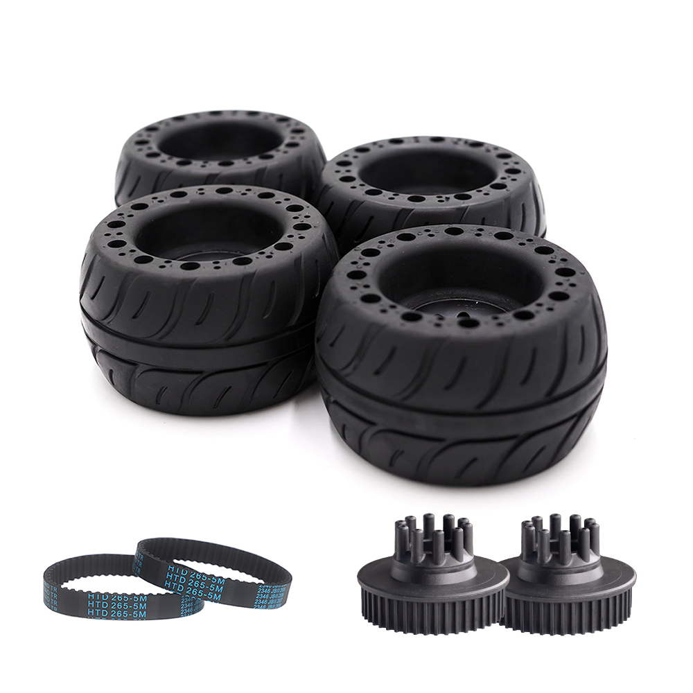 Veymax® Oracle 115mm Rubber Wheels Set