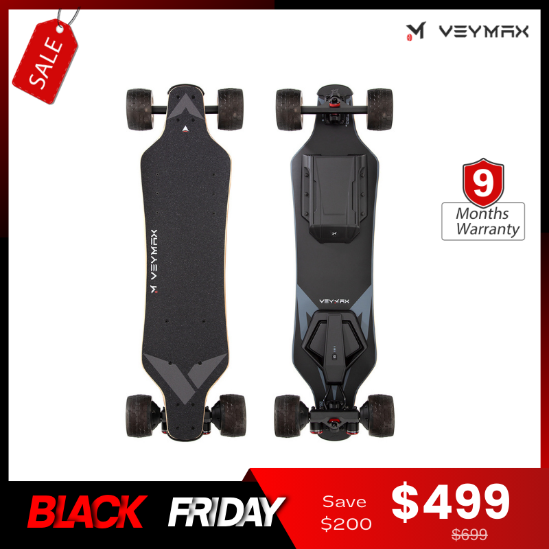 Veymax® Roadster X4 Electric Skateboard with Remote Suitable for Beginners