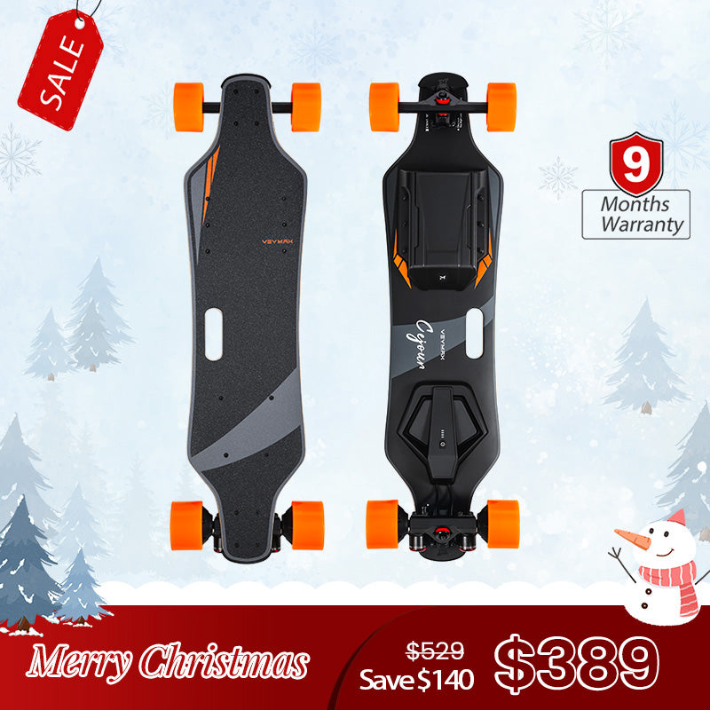 Veymax® Cejour Electric Skateboard with Handle Suitable for Commuting