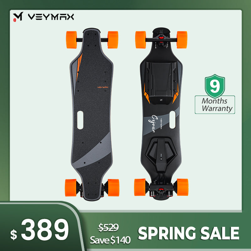 Veymax® Cejour Electric Skateboard with Handle Suitable for Commuting