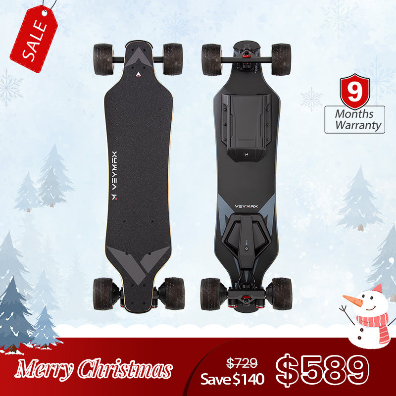 Veymax® Roadster X4 Electric Skateboard with Remote Suitable for Beginners