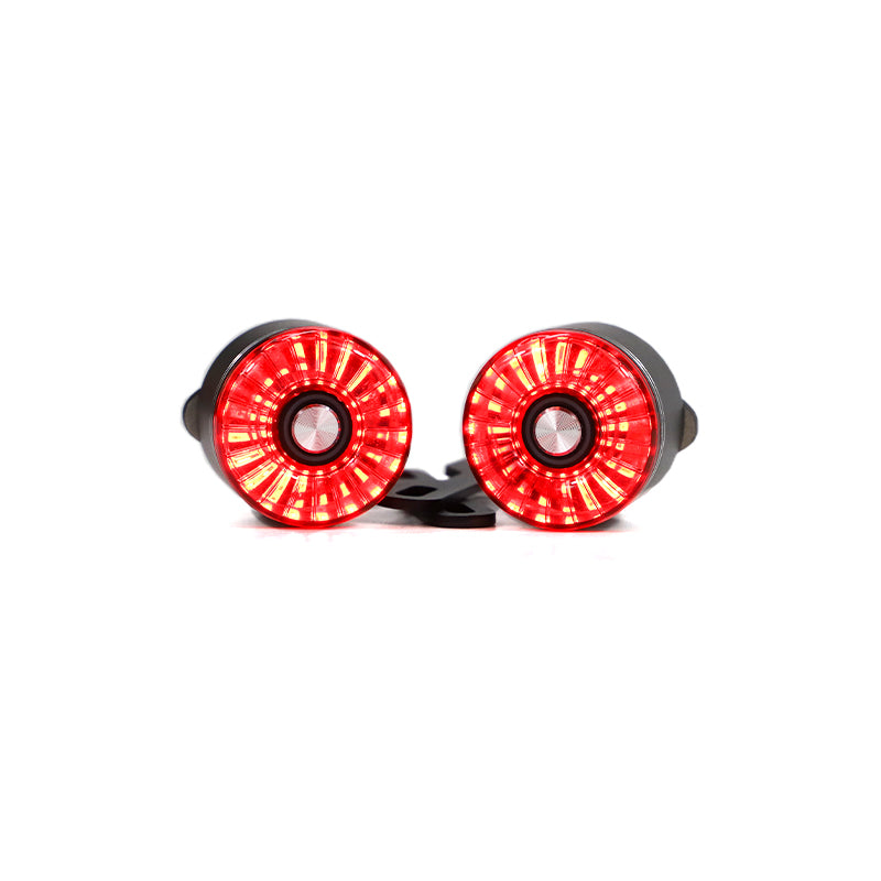 Safety tail light for electric skateboards