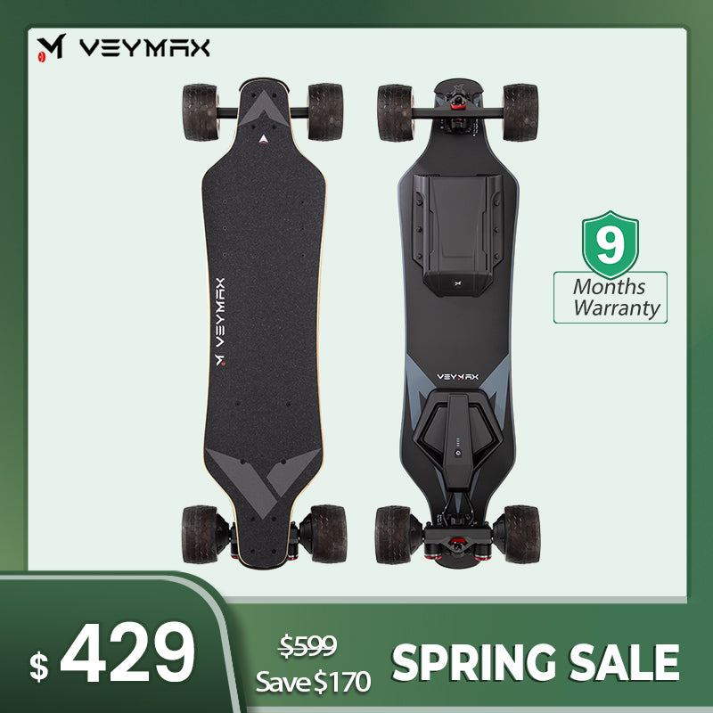 Veymax® Roadster X4 Electric Skateboard with Remote Suitable for Beginners