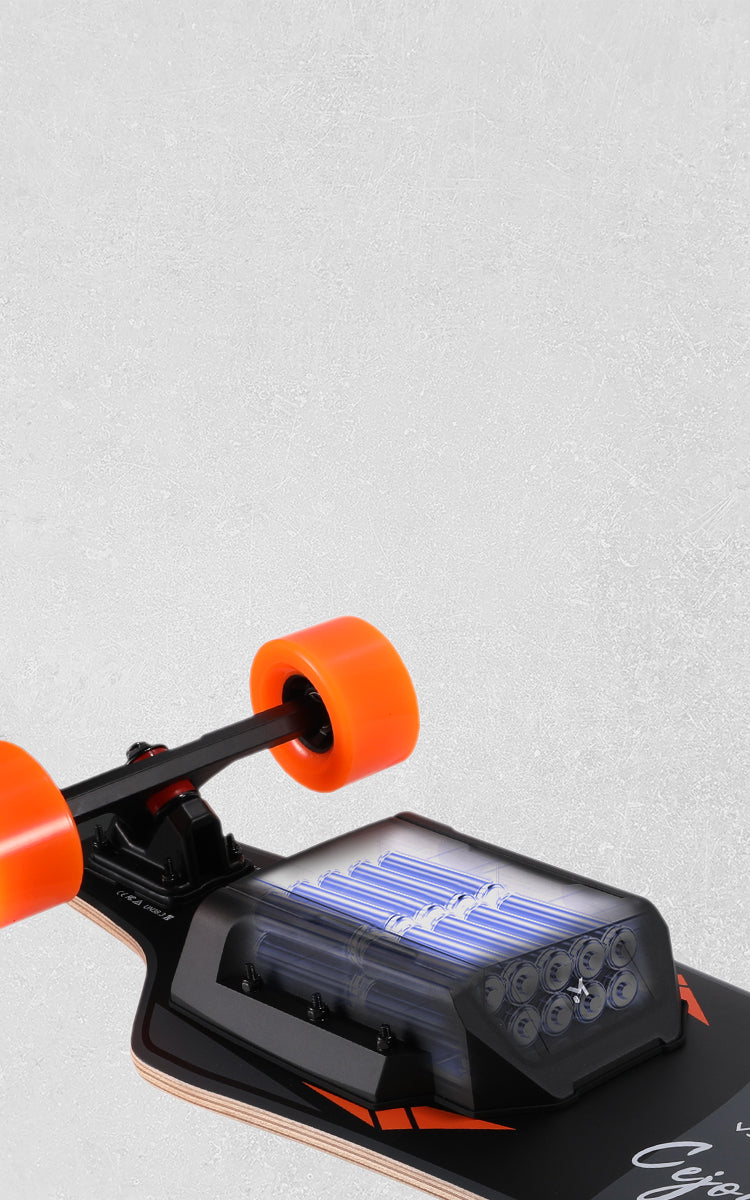 Chillafish Skatieskootie customizable training skateboard