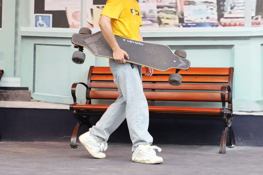 portable veymax electric skateboard x4